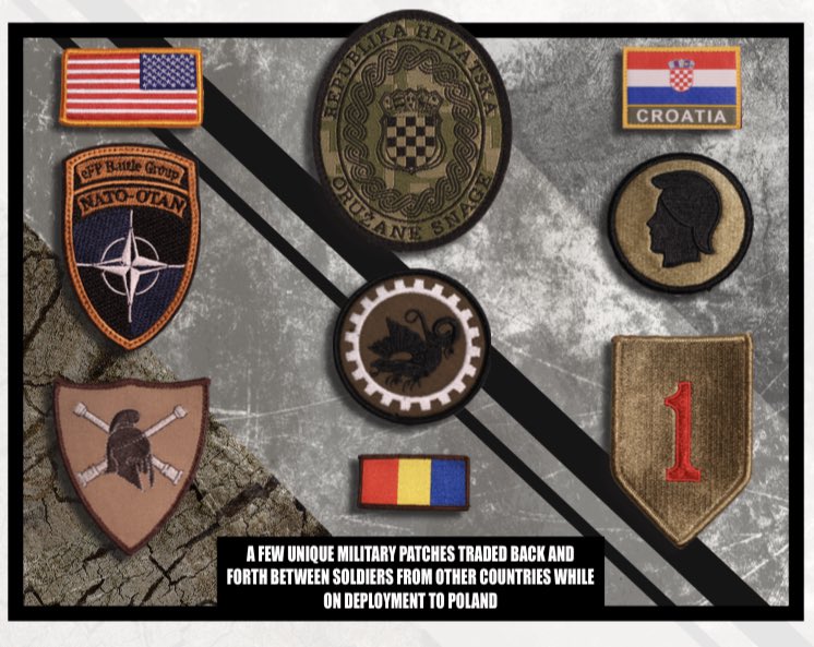 FightingFirst's tweet image. Shoulder-To-Shoulder 🇺🇸🤝🇵🇱 🇭🇷 🇷🇴

As Army Soldiers work around Europe with @NATO partners and allies they share food, accommodations and on special occasions they exchange gifts. #StrongerTogether #fightingfirst