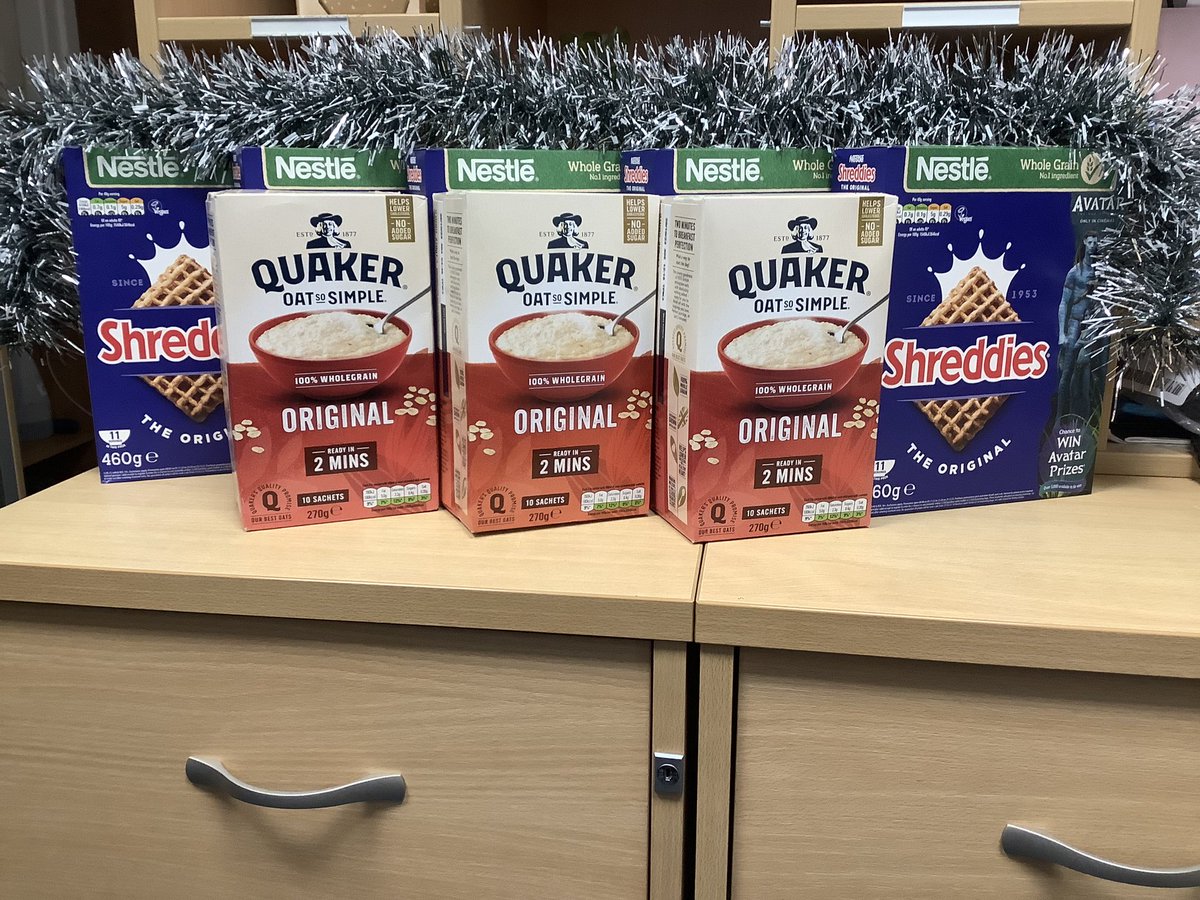Magic Breakfast have very kindly given a selection of cereals to Marlborough, for children to take home <a href="/ReachSouth1/">Reach South</a> <a href="/MarlboroughPlym/">Marlborough Primary</a> <a href="/magic_breakfast/">Magic Breakfast</a> #magicbreakfast