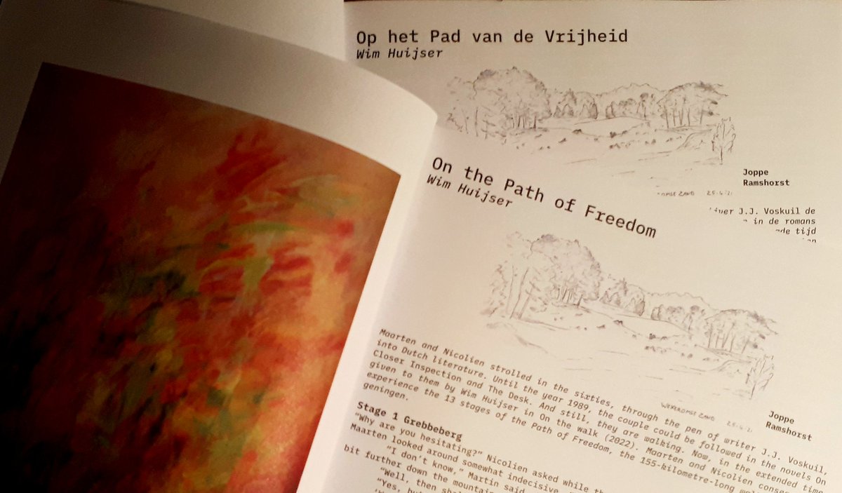 In #Wageningen nam een internationale groep studenten het initiatief tot een collectief  kunstmagazine in 2 talen: #UITWAAIEN. Als brug tussen campus en stad. Dat leek mij mooi om aan mee te werken!