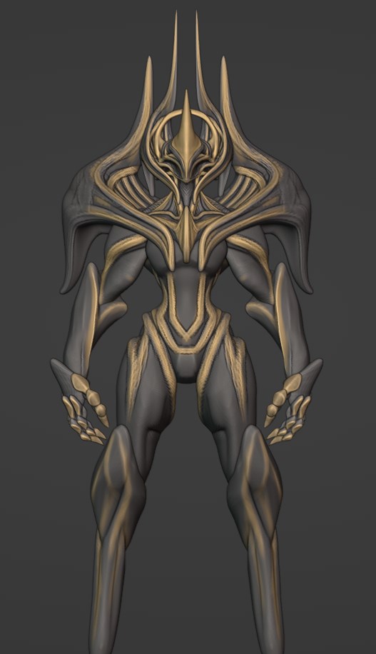 Archetypical__'s tweet photo. Did some quick sculpting sketches this morning to de-stress. https://t.co/gnfMmfdIAQ