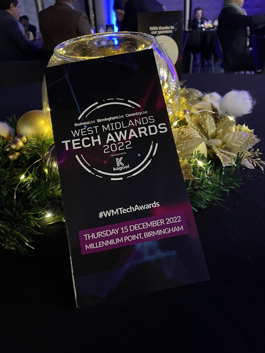 Excited to be here, as finalists for the Innovation in Education award <a href="/BusinessLiveWM/">BusinessLive West Midlands</a> <a href="/birmingham_live/">Birmingham Live</a> <a href="/live_coventry/">CoventryLive</a> #wmtechawards