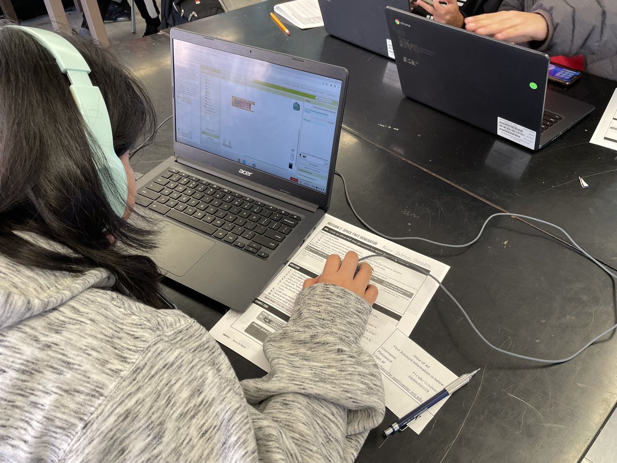MrAhmedGaming's tweet photo. This week, my students participated in @Amazonβs Future Engineer and Project STEMβs #HourOfAI by coding an #Alexa skill using voice #AI that generates space facts!
#CSForAllNYC #CS4All #Coding #STEM #HourOfCode #Amazon #Code #ProjectSTEM #AmazonFutureEngineer #CompSci https://t.co/quInRNj8fH