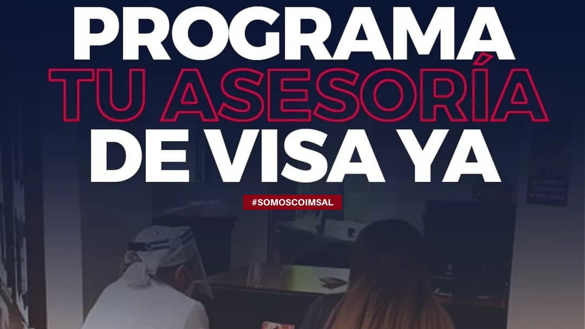 COIMSAL's tweet photo. 🇺🇸 ¿Quieres un proceso de visa exitoso?
Inicia tu aplicación con la guía de un experto, en nuestra asesoría te explicamos los requisitos para aprobación de visa y como demostrar ante la Embajada que los cumples

🔴 Haz tu cita ya
☎️ Llámanos 2275-9508
🟢 WhatsApp 7604-2204 https://t.co/b1i8Or8WoQ