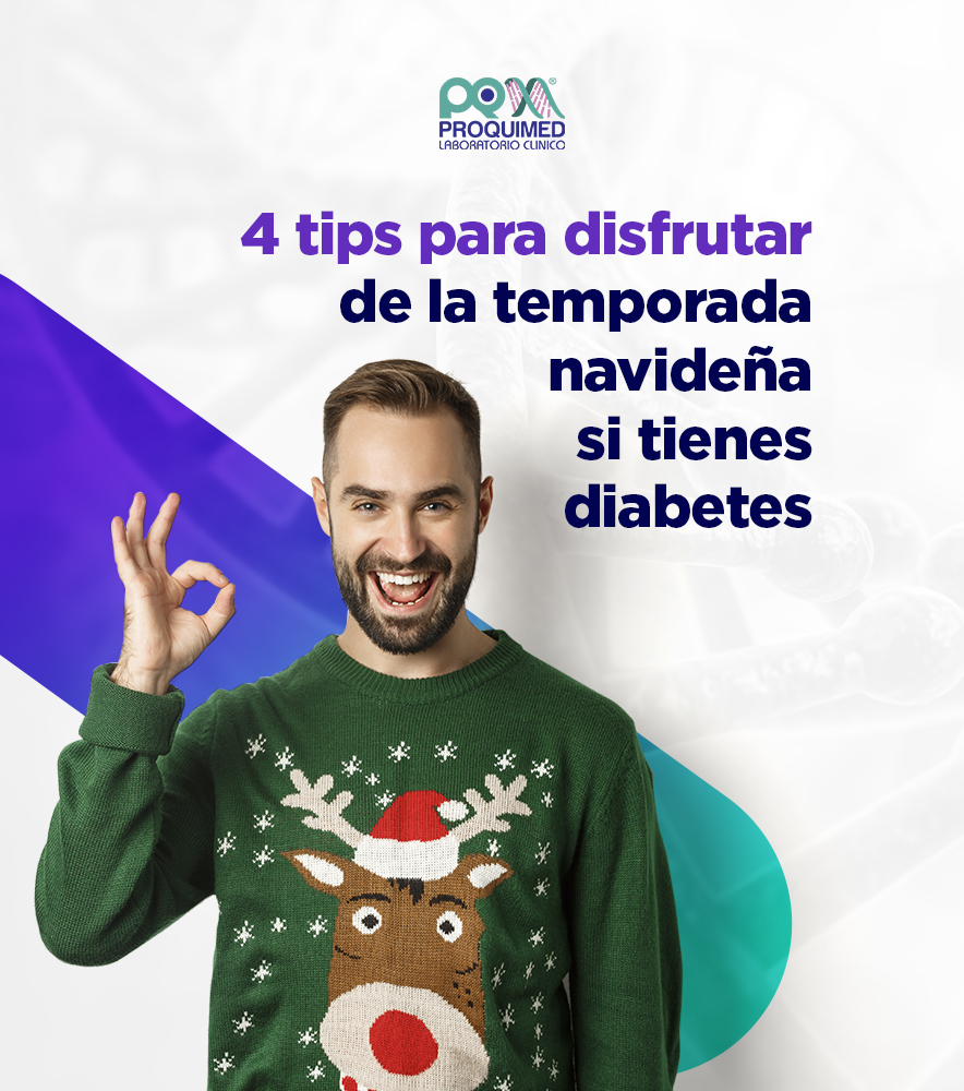 PROQUIMED's tweet photo. Sabemos que la navidad es época de "excesos" por ello si padeces diabetes es más importante que cuides algunos aspectos para controlar tu salud y disfrutar de las fiestas sanamente.
Cotiza #CheckUps, #PerfilesParaControl y más por Facebook, WhatsApp o en la página de internet. https://t.co/JrSfBIMTFX