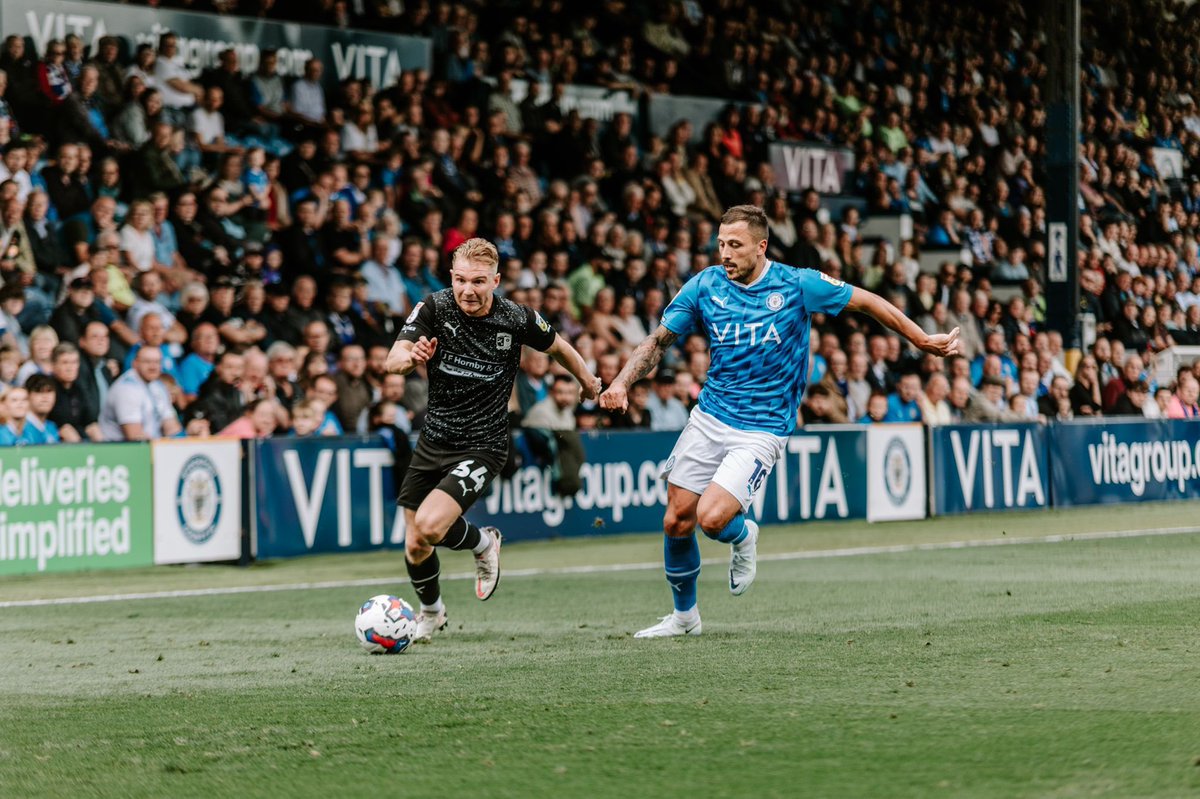 BarrowAFC's tweet photo. As a lot of you guessed, Benโs favourite goal so far was the one against Stockport County on the opening day.
Congrats to @TrevPaine whoโs bagged himself the boots that Ben scored that goal in! ๐ฅ
#WeAreBarrow | #BarrowGiving https://t.co/pERjus8WDM
