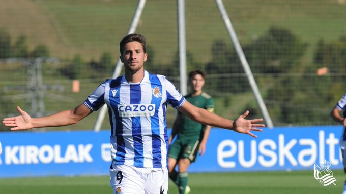 ⭐️𝗱𝗲 𝗯𝗿𝗼𝗻𝗰𝗲🥉 

<a href="/javiermarton9/">Javier Martón</a> es uno de los jugadores a tener en cuenta en #PrimeraFederacion. El de la <a href="/RealSociedad/">Real Sociedad Fútbol</a> B lleva 6⚽️y 3👟en 16 partidos 

Con <a href="/PenaSportFC/">PEÑA SPORT FC</a> en el grupo XV de tercera con 20 años ya marcó 16 goles en 26 partidos (ℹ️<a href="/sergio_igle/">Sergio Matias P</a>)