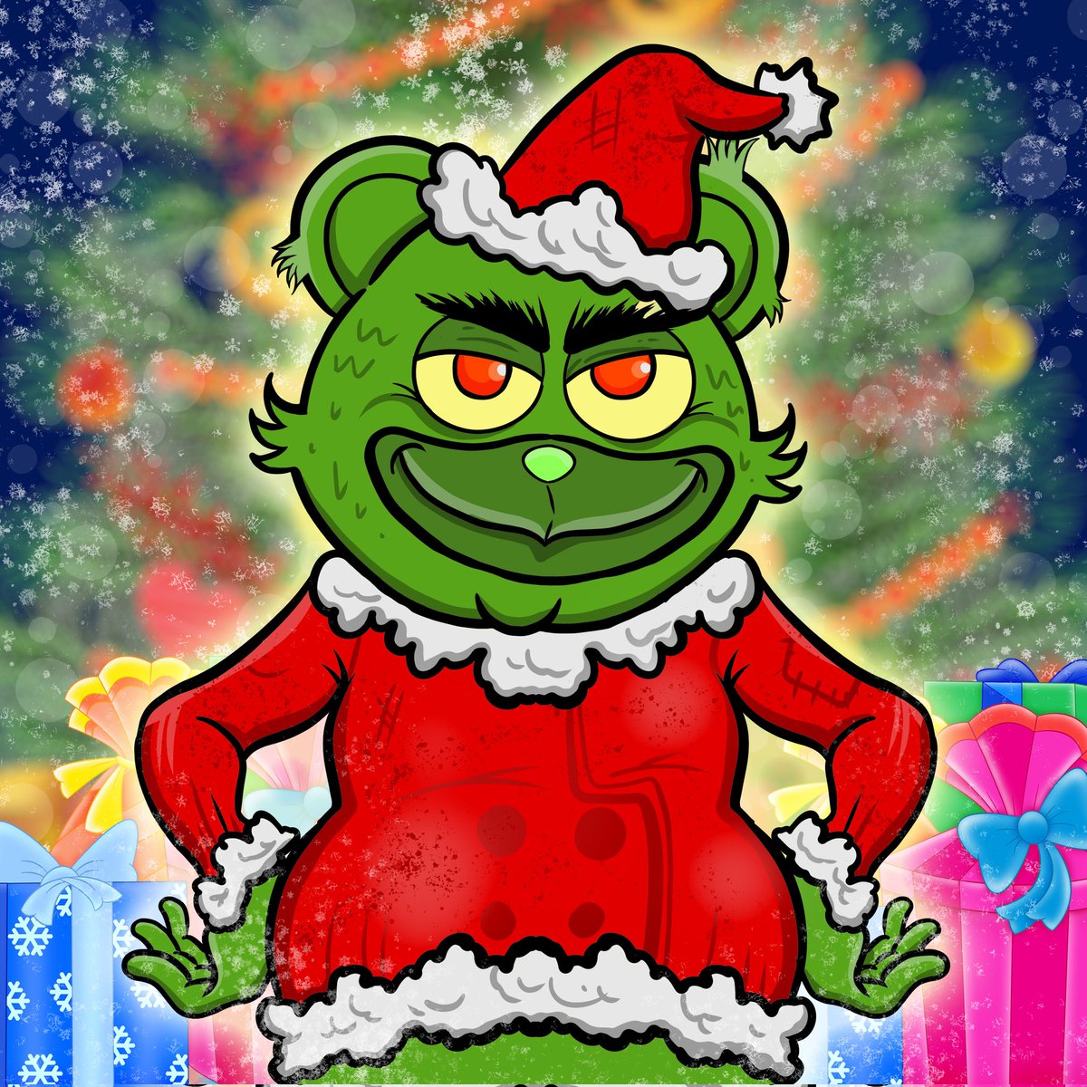 ScottieTash's tweet photo. Merry Christmas #BadBearsFamily 
Thank you for your continued support!
Whoever bought the Grinch made this QR giveaway happen now! Also I'll send you some more gifts for Christmas! 🥰
Scan ❤️ Retweet!
LFG I ❤️ @enjin NFTs!
#Enjin #EnjinNFT https://t.co/8sk052HLrW