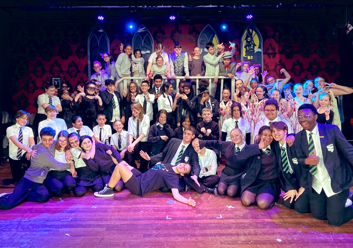 We create great theatre but more importantly, theatre creates an epic community #Addams2022