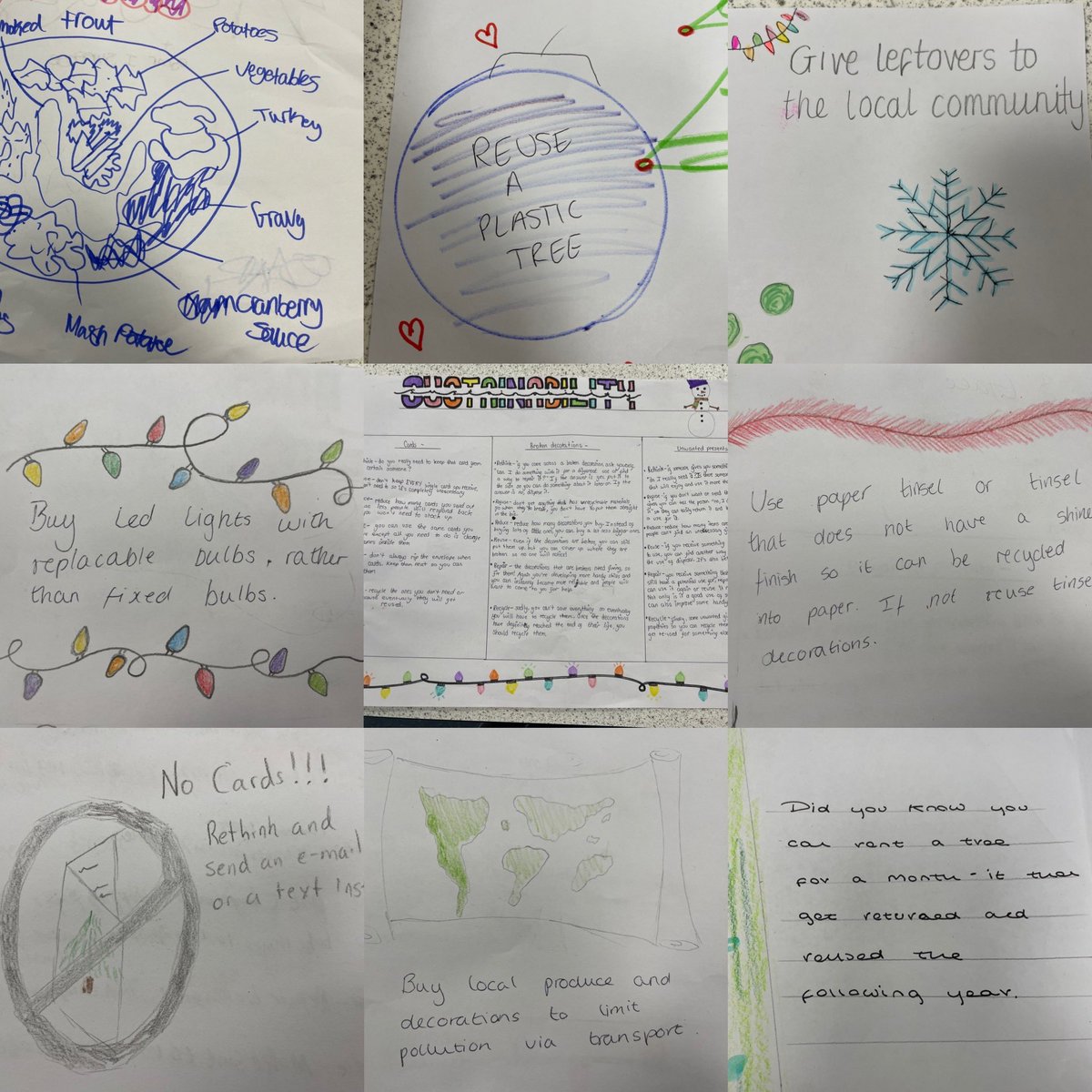 A bit of seasonal science was in order as we revised the recycling and life cycle assessment topic - lots of excellent advice from <a href="/ChurchillAcad/">Churchill Academy & Sixth Form</a> students on how to be more sustainable this Christmas #TeamScience #scied #edchat