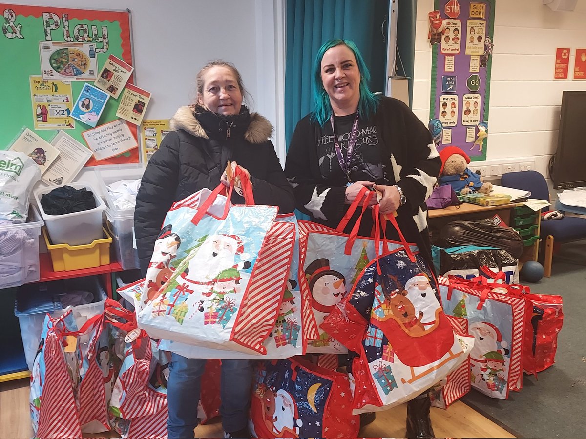 Thank you so much to Niki &amp; everyone  <a href="/GTDT_Liverpool/">GTDT</a> for your donations to help families in need of a little extra support this Winter! 😁👍
#christmasinthecommunity 
<a href="/HolyFamilyL8/">Holy Family</a>