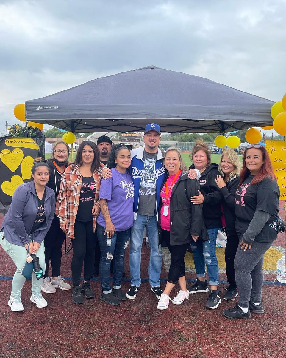 “Out here supporting the cause.” - @jimmyreyes We love to see Relayers come together to help end cancer as we know it. 💜 TAG your Relay teammates in the comments below. #RelayForLife #WhyIRelay #RelayForLife2022