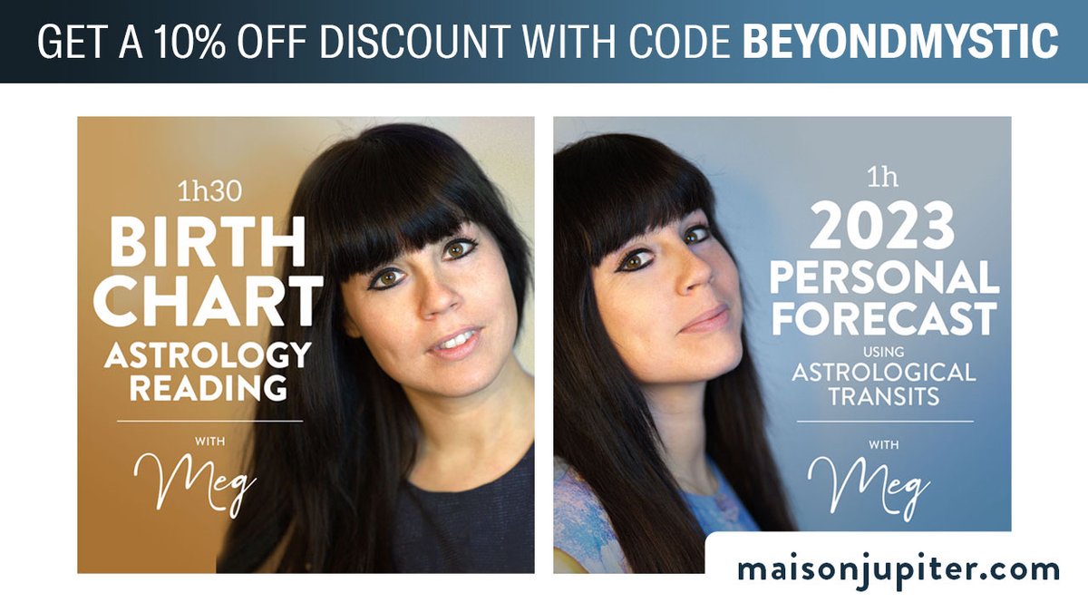 Beyond_Mystic's tweet photo. 🆕ASTROLOGY PERSONAL READINGS🆕
💫WITH MEG MOONBEAM❗️
🔴Save 10% With Coupon Code: BEYONDMYSTIC
BOOK HERE: https://t.co/2ptQgrlEk3
🙏PLEASE RE-TWEET🙏
#astrology #astroreading @MorigeauJanine @Maison_Jupiter @lisamightydavis @RealistNews https://t.co/bWP67Umbkc