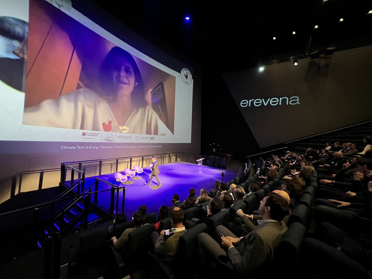 Kicking off our year end event on #climatetech #renewables #energytransition at the <a href="/sciencemuseum/">Science Museum</a>