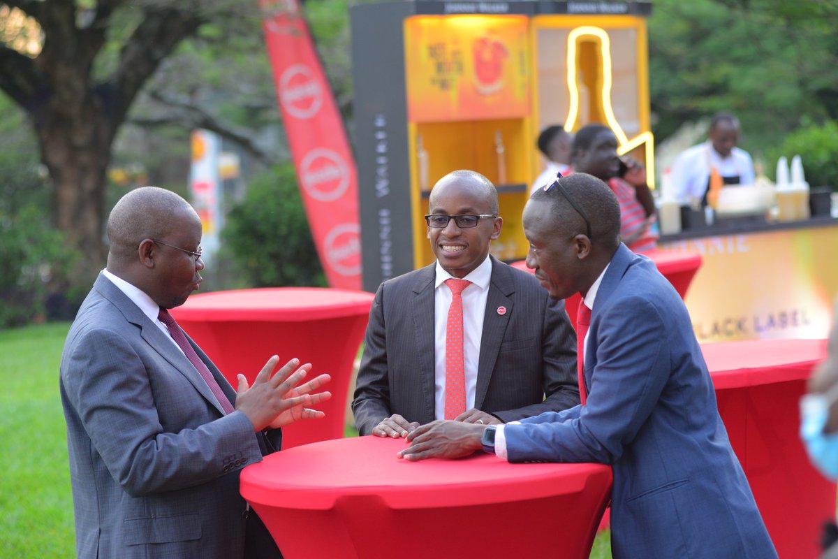 AbsaUganda's tweet photo. The @AbsaUganda country management and business leaders were present at the event. Clients were treated to a bespoke whiskey mentorship experience hosted by @UgandaBreweries https://t.co/kcjMggTXIG