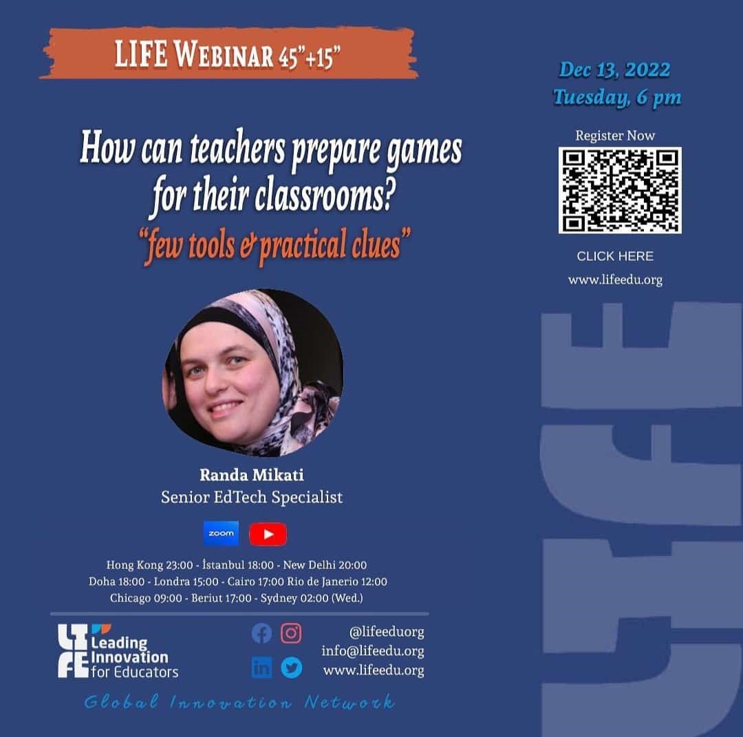 Beyond Borders (@bborders__edu) on Twitter photo Enjoyed attending the “How can #teachers prepare games for their #classroom? "Few tools and practical clues" webinar by <a href="/randamikati1/">Randa M</a>, Co-Founder of <a href="/MaharaTech/">MaharaTech</a>. #Gamification is powerful in enhancing students’ motivation. Thank you <a href="/RaniaSawalhi/">Rania Sawalhi (PhD)</a> for your coordination. Enjoyed attending the “How can #teachers prepare games for their #classroom? "Few tools and practical clues" webinar by <a href="/randamikati1/">Randa M</a>, Co-Founder of <a href="/MaharaTech/">MaharaTech</a>. #Gamification is powerful in enhancing students’ motivation. Thank you <a href="/RaniaSawalhi/">Rania Sawalhi (PhD)</a> for your coordination.