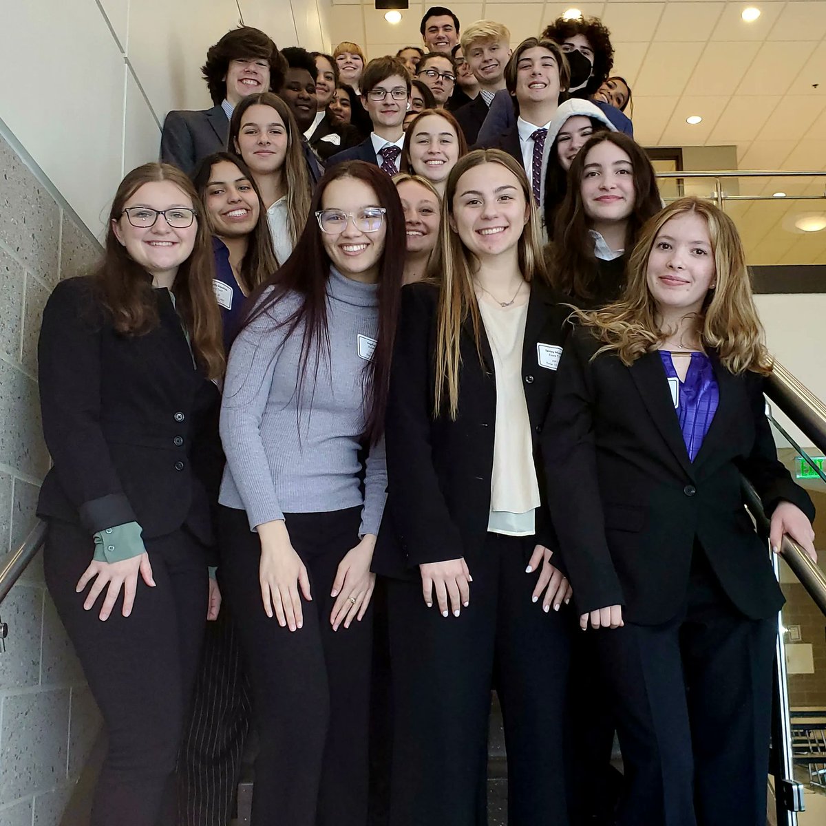 EssexNorthShore's tweet photo. ENSATS at DECA District Competition! 
#DECA #HawkTalk #CreateEncouragePromoteDevelop #ENSATS #TechnicalSchool #TechnicalEducation #CTAE #AgEdu https://t.co/N2VINHqlm6