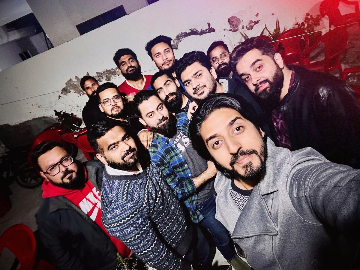 OmairIftikhar's tweet photo. Some Warm moments ♨️ shared with the Cool kids of 90s🤘🏼on a Winter eve ❄️.
#paaye #winters #hookah #gettogether #party #90skids #coolkids #epicselfie https://t.co/V5kToFN5tl