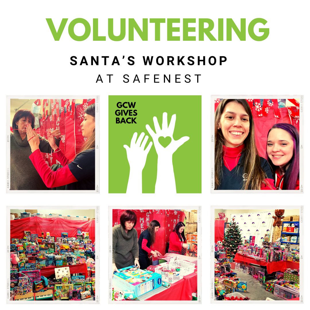 GCW_Eng's tweet photo. Up next on "GCW Gives Back", we helped families at SafeNest sort and wrap gifts for their children! Thank you @SafeNest, for allowing us to help! #GCWgivesback #Supportingthoseinneed #LifeatGCW https://t.co/dV7S0lqusZ