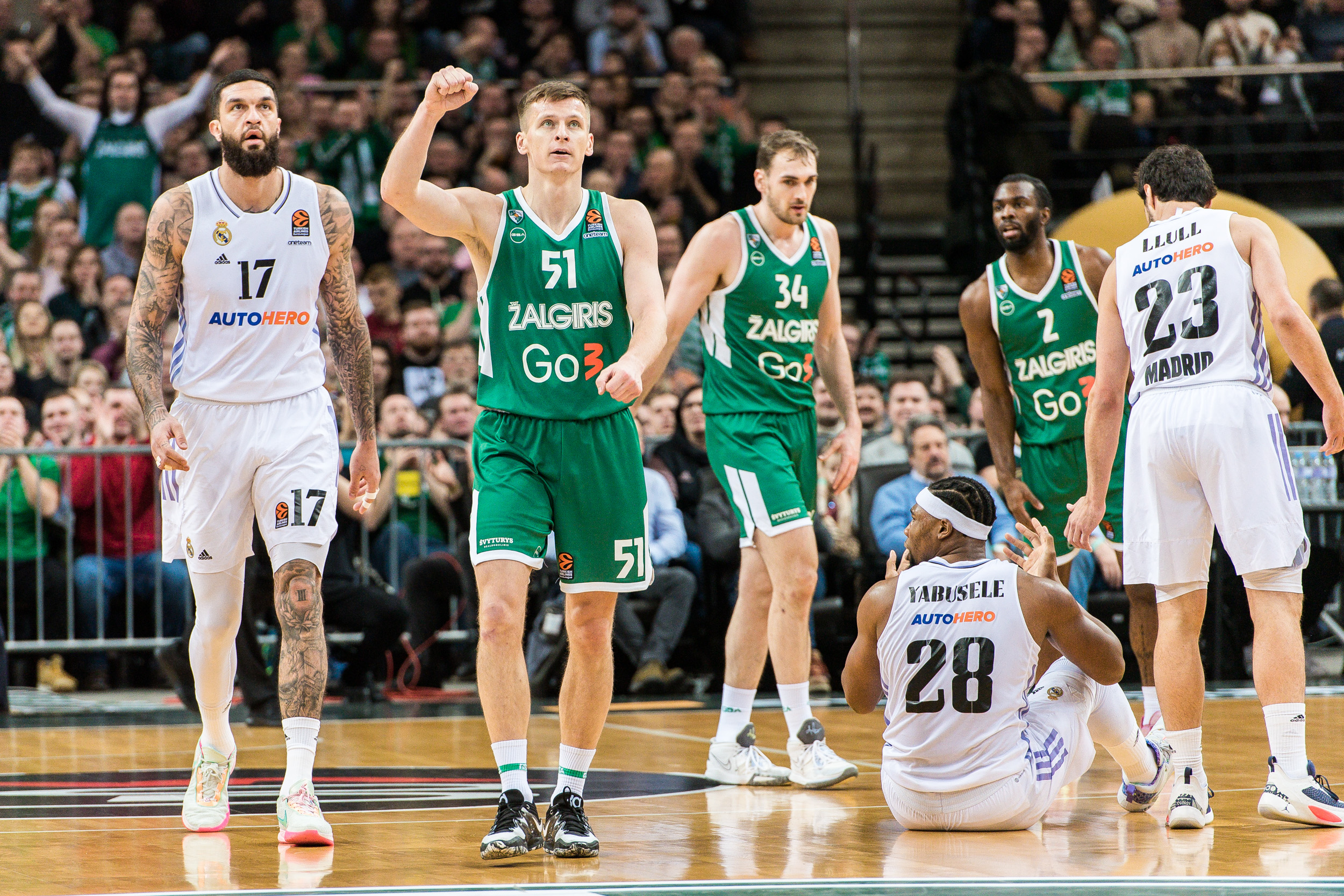 BC Zalgiris Kaunas on Twitter "Final score Zalgiris Real Madrid 81