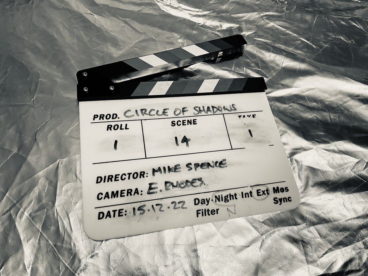 A little chilly shooting in London today #CircleOfShadows 🎥