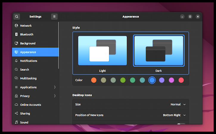 DaveTaylor's tweet photo. Linux fans!! @Ubuntu @Linux has light and dark styles (themes) and you can assign a different wallpaper for each. More entertainingly, however, you can automate the theme switch, as I explain: https://t.co/Dp7csuWDTl #linux #ubuntu #gnome #shellscripts #programming https://t.co/ZyGRvrGAdN