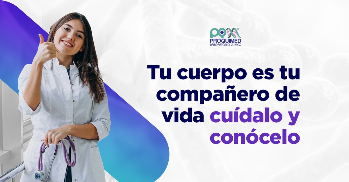 PROQUIMED's tweet photo. El #CheckUp "Conócete" se realiza para cuidar de lo más esencial en tu cuerpo que es la glucosa, los triglicéridos y el colesterol y además lo tenemos a precio de promoción para que conozcas nuestro servicio de calidad y confianza.​
Cotiza #CheckUps, #PerfilesParaControl ¡Y más! https://t.co/2IvYIuAmCu