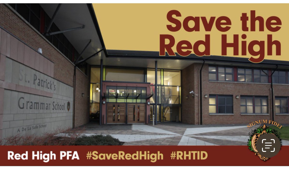 BernardeRooney's tweet photo. As a parent of a child at Red High, I stand with the school against this irresponsible decision by the Education Minister to amalgamate our school @MarkBro67574739 @Education_NI #RHTID #SaveTheRedHigh https://t.co/AJDbWNAkSd