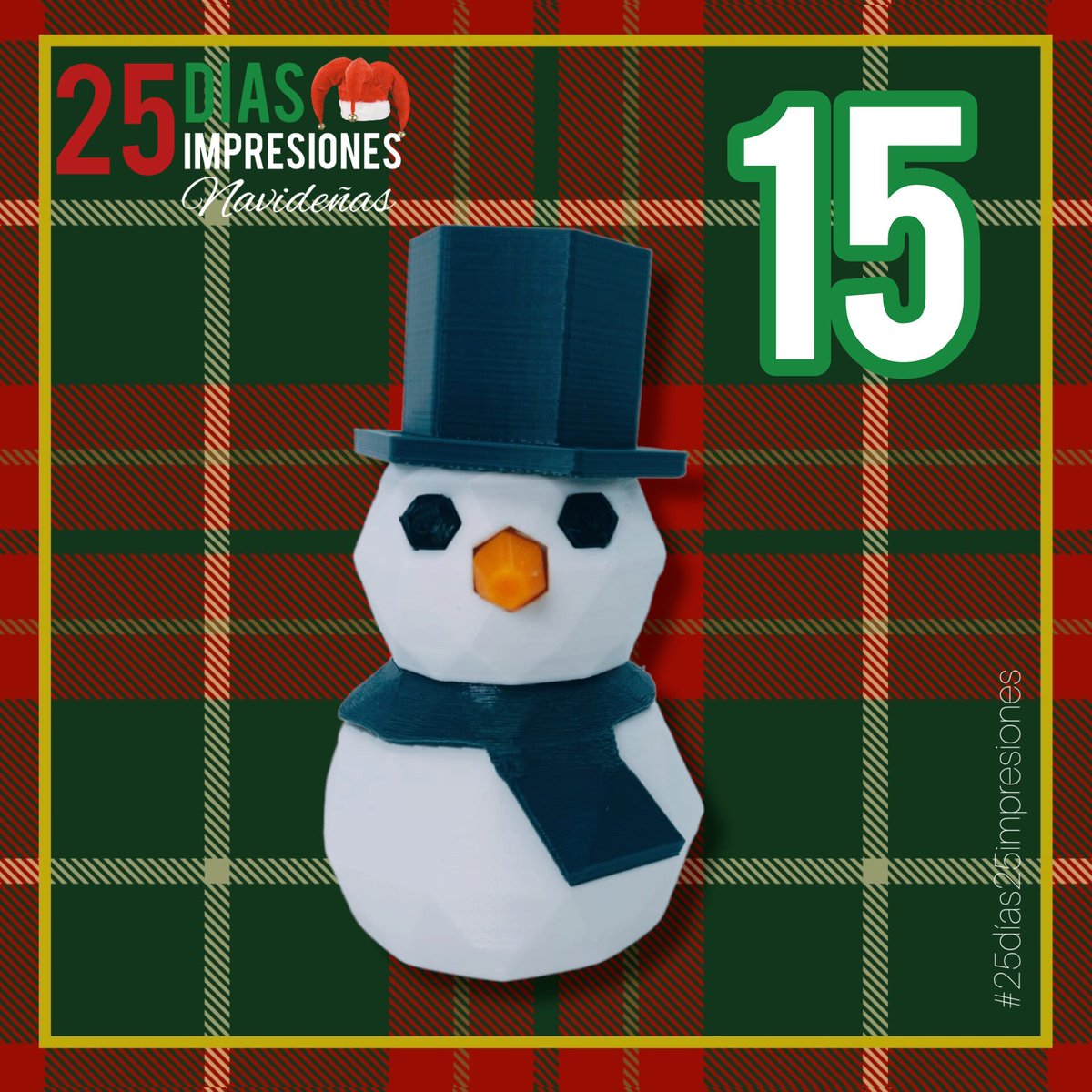xyzfilaments's tweet photo. Día 1️⃣5️⃣
🌐 Descarga STL: @printablescom
✍️ Creador: @WilkoVehreke
🧵 Filamento: #platictacprint Blanco, Negro, Antracita Volcano y Naranja Damasco.
https://t.co/YLjWx2wFDk

#xyzfilaments #impresión3d #25días25impresiones #3despaña #navidad2022 #christmas #3Dprinting https://t.co/nfdODBIjgn