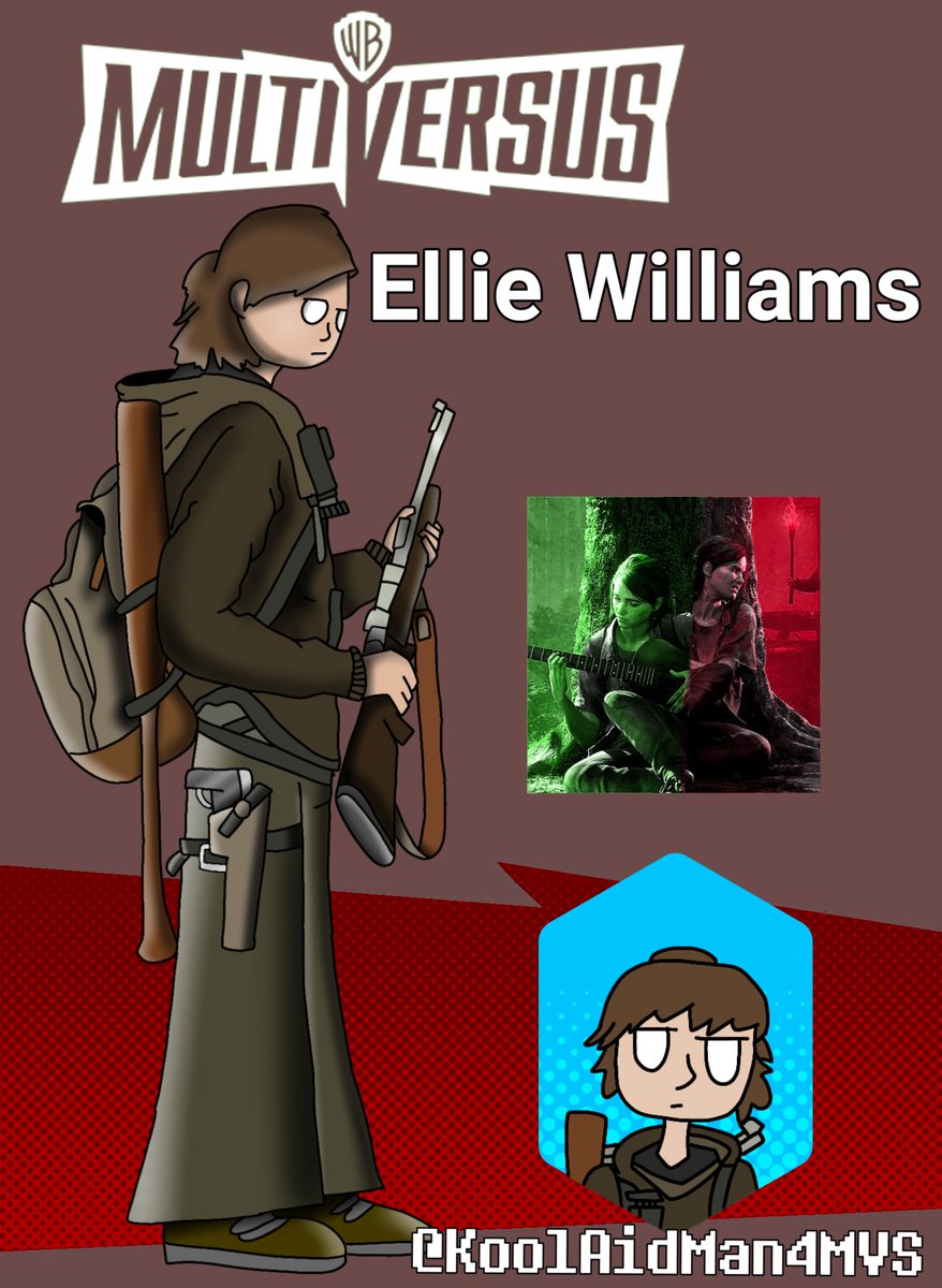 ThatMonoArtist's tweet photo. Ellie Williams #MultiVersus concept for @TLOU_Ellie4MVS from the last of us
#MultiVersusArt #Concept #TheLastofUsPart2
#thelastofushbo @MultiVersus
@Player1stGames @Tony_Huynh https://t.co/ufeuBxUUA6