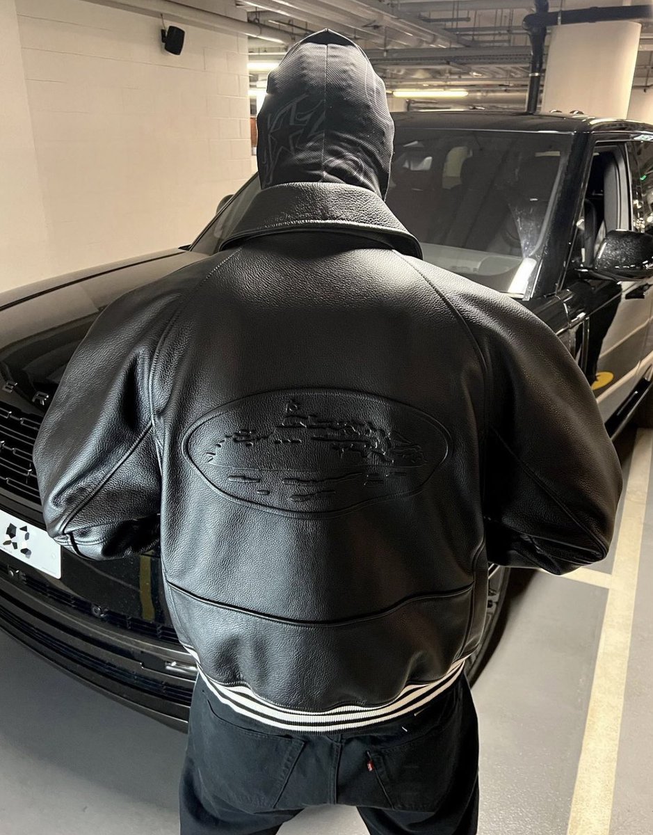 Cortiez Leather Jacket in Black!🖤