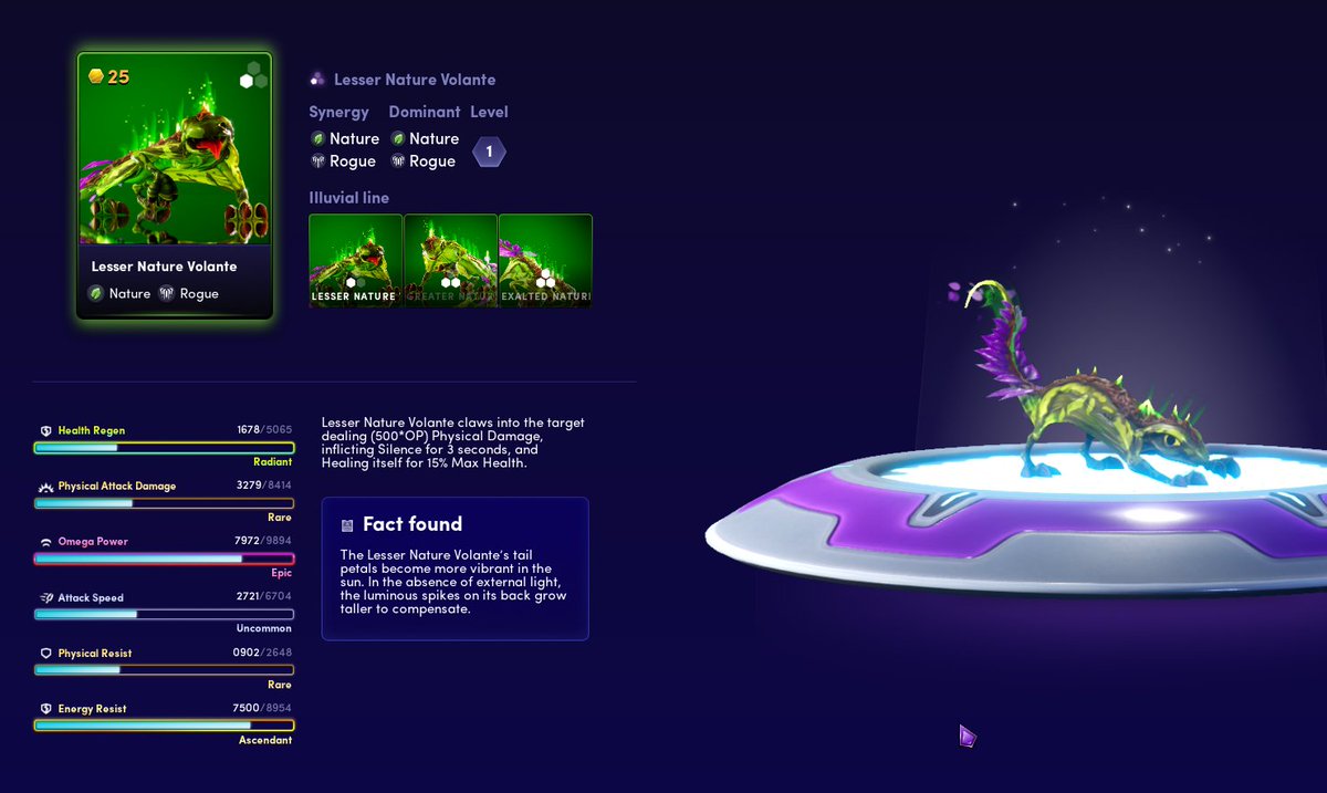 masterball98's tweet photo. I love the fact that these arent just reskins because they have their own facts and tiny pieces of lore. Its the little things that matter.
#Iluvium #IlluviumBETA https://t.co/HXwJ7oE1hZ