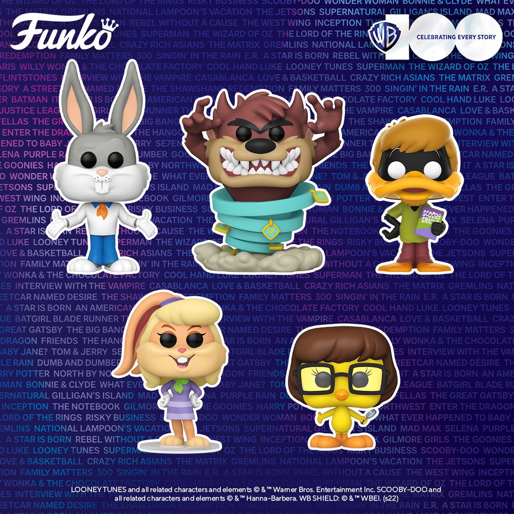 Scooby Doo Verso • fã-clube on X: Novos Funkos POP dos Looney