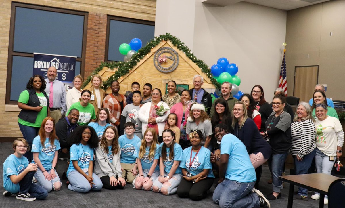 It will be hard to top today! We surpassed our financial goal for the Bryan ISD Build and met the family who will live in the home! Our students, staff, &amp; school community made this happen! Next up…build the house! @#BryanISDBuild <a href="/BryanISD/">Bryan ISD</a> <a href="/BCSHabitat/">BCS Habitat4Humanity</a>