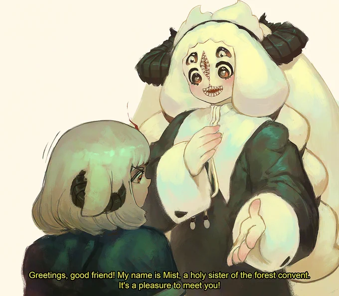 the Demon and the Baa-Baa 