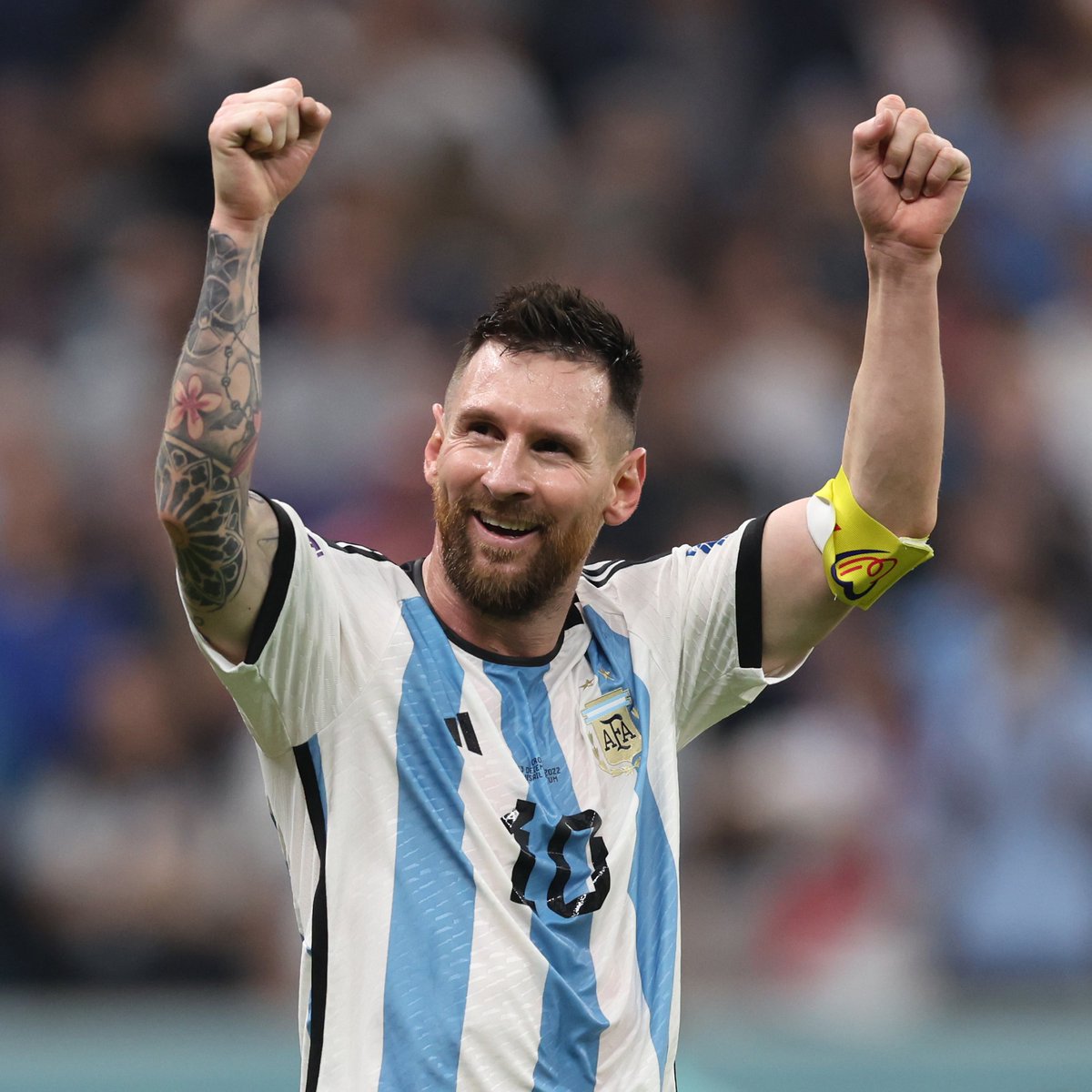 fifaworldcup_es's tweet photo. 🇦🇷 Lionel Messi en esta #CopaMundialFIFA 

⚽️ 5 goles.
🅰️ 3 asistencias. https://t.co/AQW4R54ssB