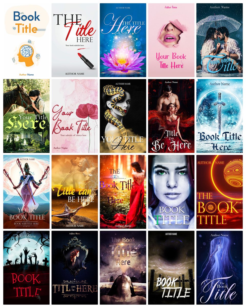 Mrismailben's tweet photo. Here are some of our amazing premade book covers ❤️
For more https://t.co/hkHwNGA9o5 
.
.
.
.
.
.
.
.
.
#bookcover #mrismailben #selfpub #selfpublishing #writer #book #books #author #authors #writingcommunity #writerscommunity https://t.co/vLxj8ecVNA