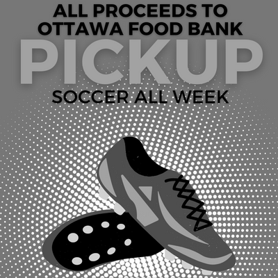 OttawaFooty7s's tweet image. We've raised over $2000 for the @OttawaFoodBank from pickup soccer so far this week. Three fields already sold out tonight, but we have 2 spaces left at 10pm tonight, and 6 spaces at 11pm. Register here: pickup.footysevens.com/pickup_upcomin…