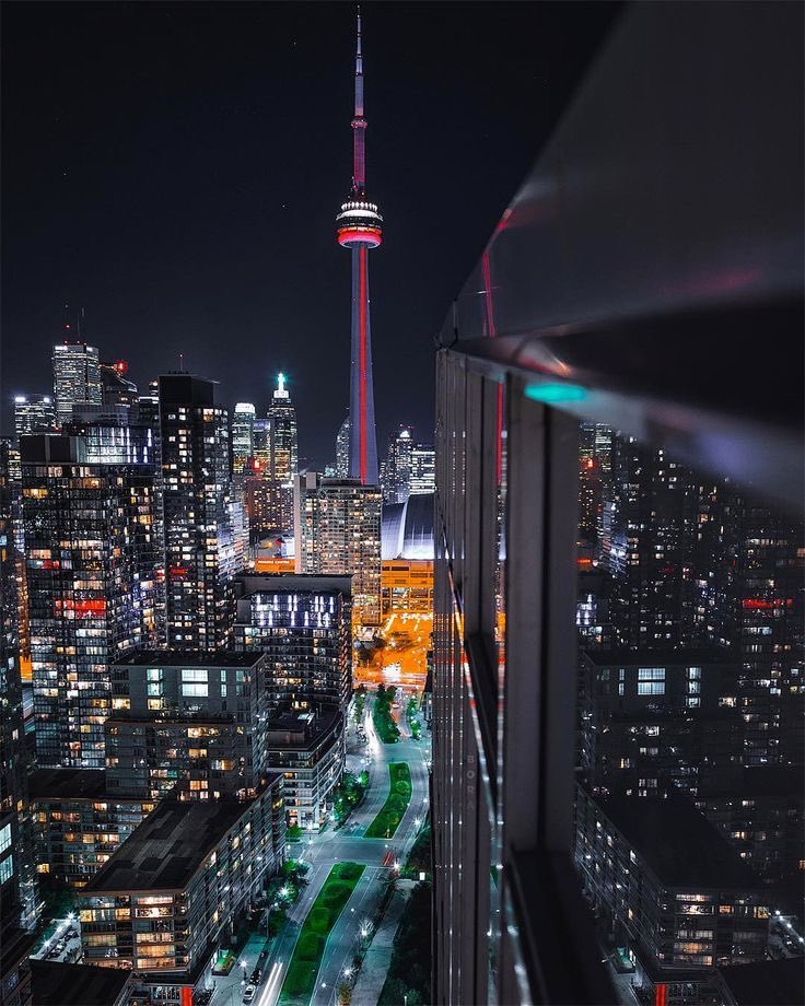 Toronto at night