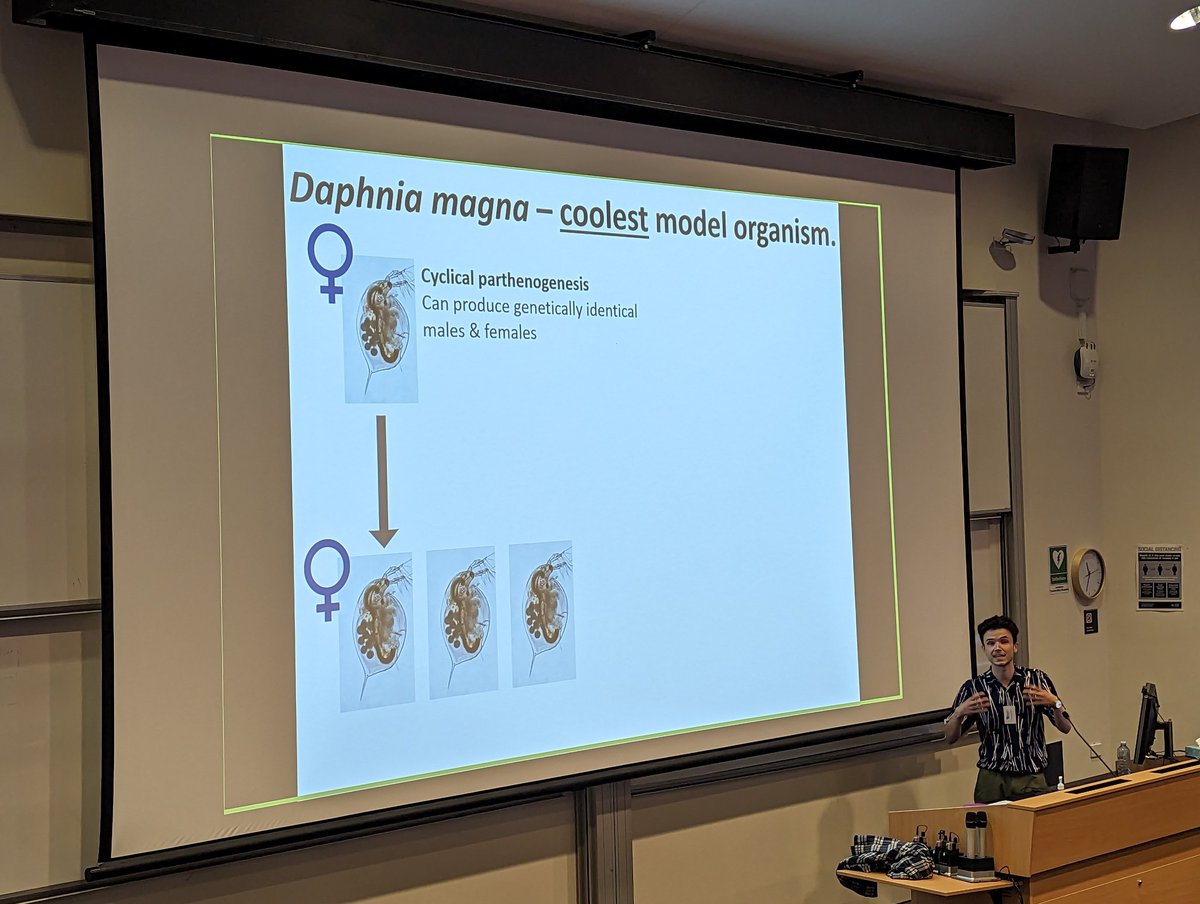 Dr. Anastasia Shavrova 🕷️ (she/her) (@sci_stasia) on Twitter photo <a href="/Butterworthbugs/">Nathan Butterworth</a> is clearly trying to start a fight at #AES2022 with the claim of the "coolest" model organism
On a serious note: excellent talk! <a href="/Butterworthbugs/">Nathan Butterworth</a> is clearly trying to start a fight at #AES2022 with the claim of the "coolest" model organism
On a serious note: excellent talk!