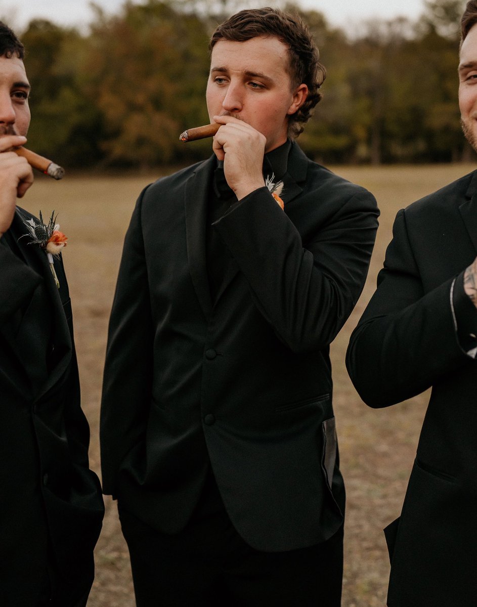 coreyogrady's tweet photo. happy to be able to stand up there with you you on your big day.🤘🏼 @jj_343  apparently i gotta quit catchin these damn garters at weddings tho lmfao https://t.co/la4rvpnoiO