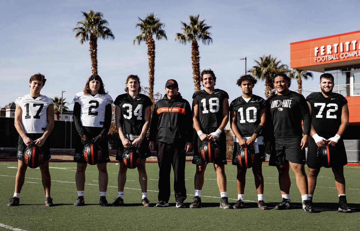Scout Team Players of the Week! These guys did a terrific job preparing our team for the Las Vegas Bowl against Florida!