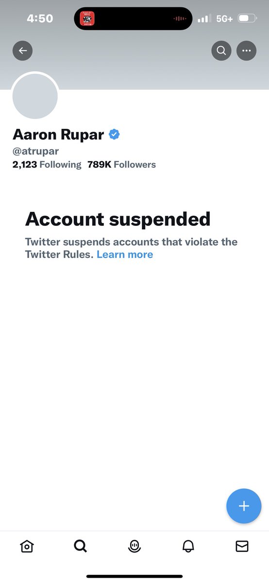 jackhutton's tweet photo. Aaron Rupar & Donie OโSullivan & Drew Harwell have been suspended by Elon Musk. Why be on Twitter at all anymore..#musk #aarontupar #donie #emperormusk #FreeSpeech
Truly stunning. https://t.co/rLUGSyRSYV