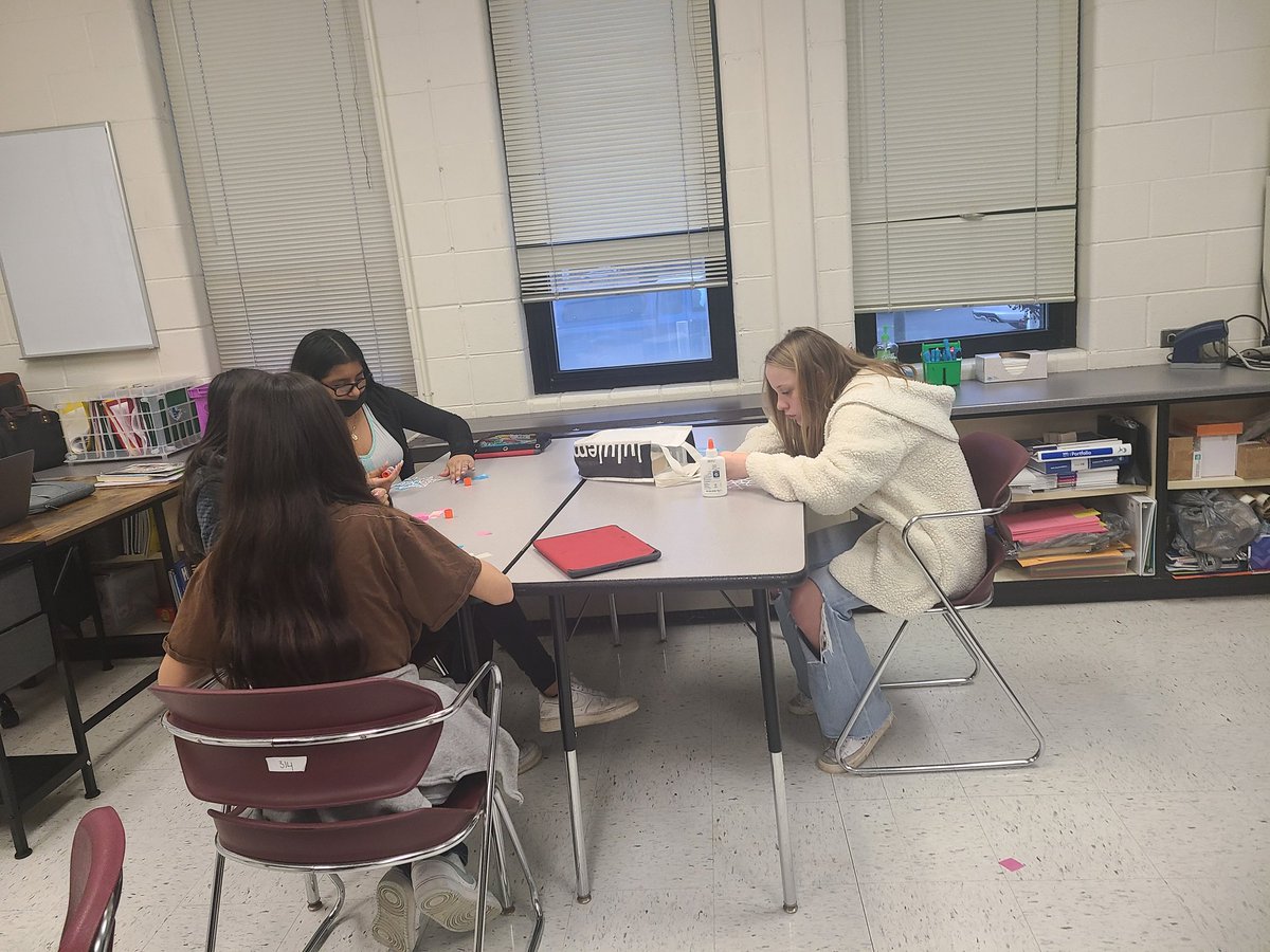 Snowflakes on this snowy day...<a href="/murraybms/">Laura Murray</a> 
#barrington220
#prairiemiddleschool