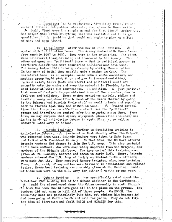 HateTheMachine's tweet photo. #OrlandoBosch #terrorist #CIA comes up again 
#Brigado2506
#CubanadeAviaciónFlight455 in 1976, killing all passengers and crew.
#Operation40 
#JFKFiles 
#JFKassassination  
#JFK 
https://t.co/sct0dWqYQO https://t.co/DbLgRzyzl6