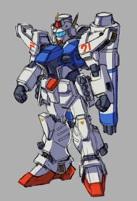 F91とヘビーガンダムです  #OOなんで通してください祭り 