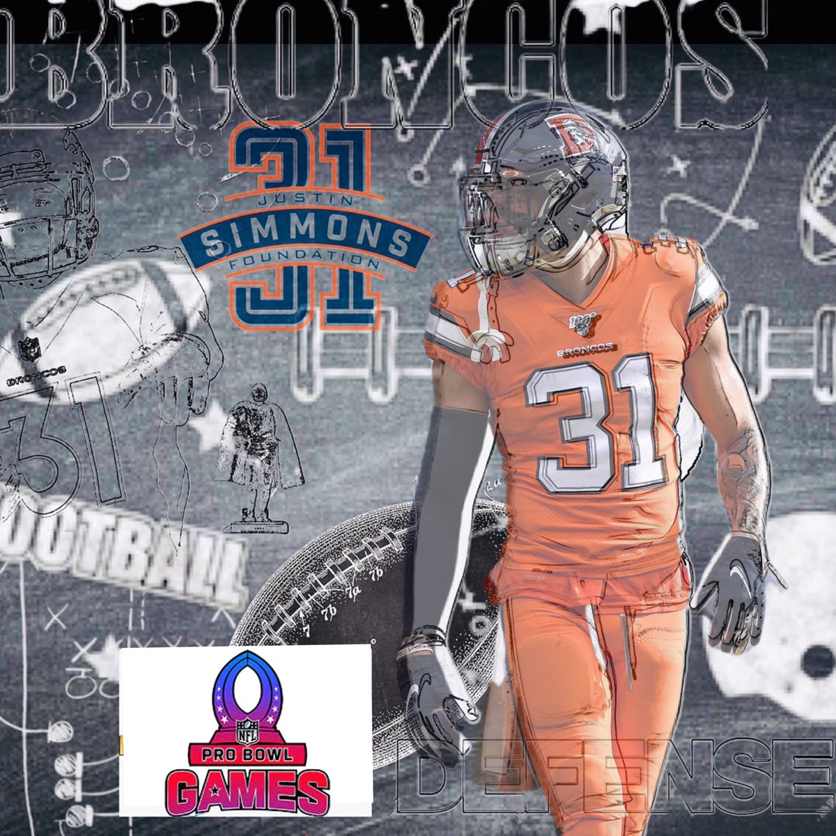 denbron77's tweet image. RT to get Justin to the Pro Bowl!

#ProBowlVote    + @jsimms1119