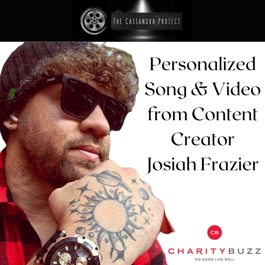 Cassandra_Films's tweet photo. Looking for a fun and unique holiday gift? You still have a chance to bid on a personalized song and video from Josiah Frazier!

Bid link here 👇
https://t.co/qhCPR9gati https://t.co/Vax4W46hmT