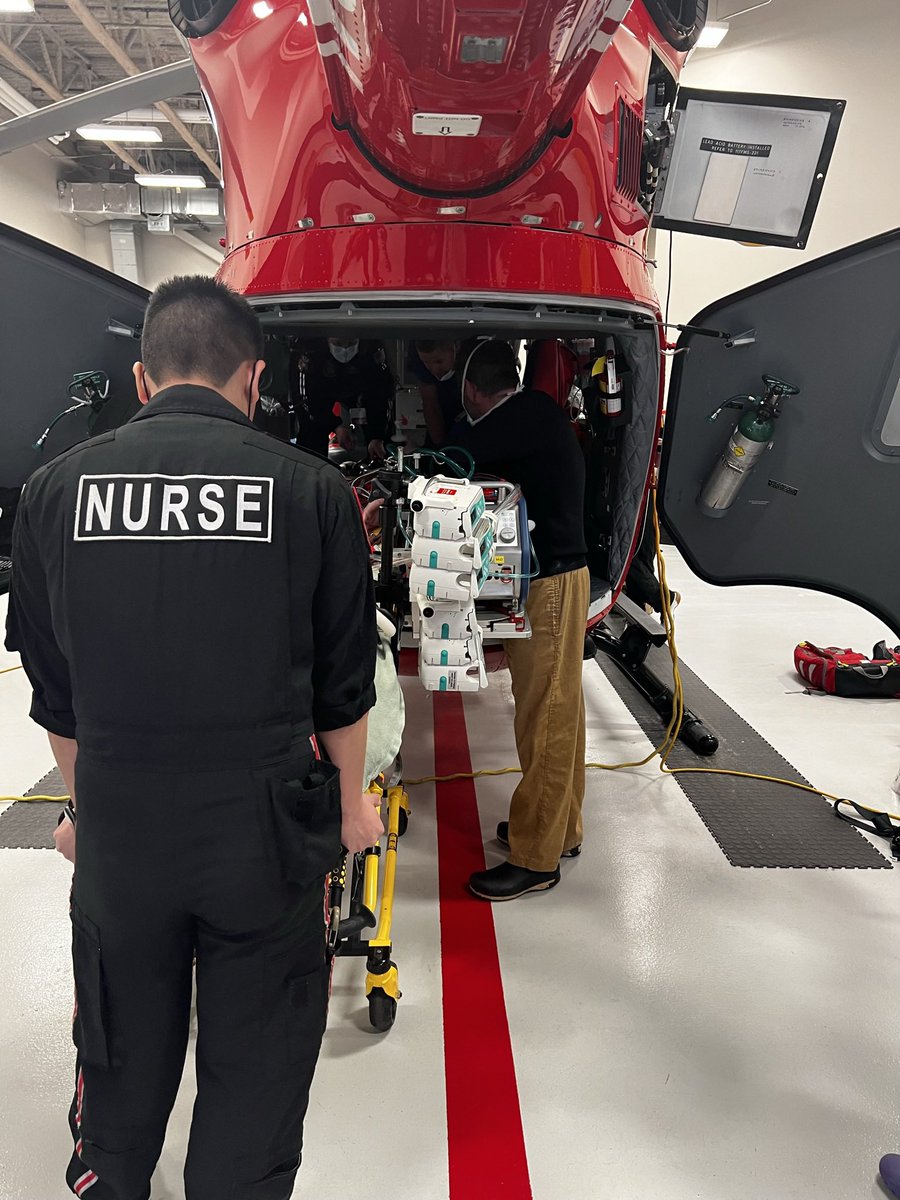 Pediatric ECMO case simulation with <a href="/WIsimulation/">UW Health Clinical Simulation Program</a> and CV colleagues. We are one of few transport programs that can do both pediatric and adult ECMO transport. <a href="/UWHealth/">UW Health</a> <a href="/UWEmerMed/">Univ. of Wisconsin Emergency Medicine</a> <a href="/MadtownEM/">Univ. of Wisconsin EM Residency</a> <a href="/simul8_tech/">Erick Przybylski, MSMS, CHSE, CHSOS, CCEMT-P</a> <a href="/WiscPediatrics/">University of Wisconsin Department of Pediatrics</a> <a href="/WiscSurgery/">UW-Madison Department of Surgery</a> #ECMO