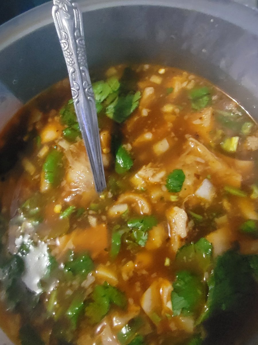 I made food menudo