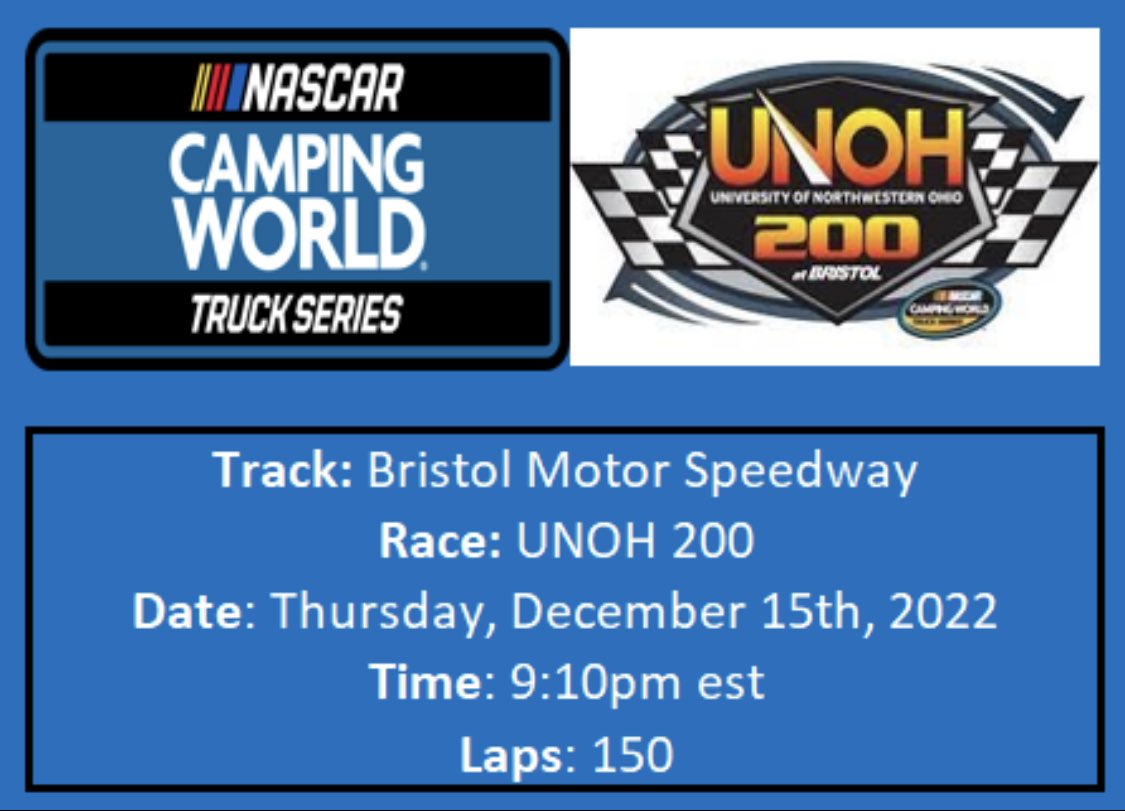 The SofaRacing League races on iRacing at Bristol Motor Speedway for the Victoria’s Voice Foundation 200. This will be the first time for Truck Series racing on asphalt at Bristol. (Camping World Truck Series on iRacing) https://t.co/QSECFv3Sv3